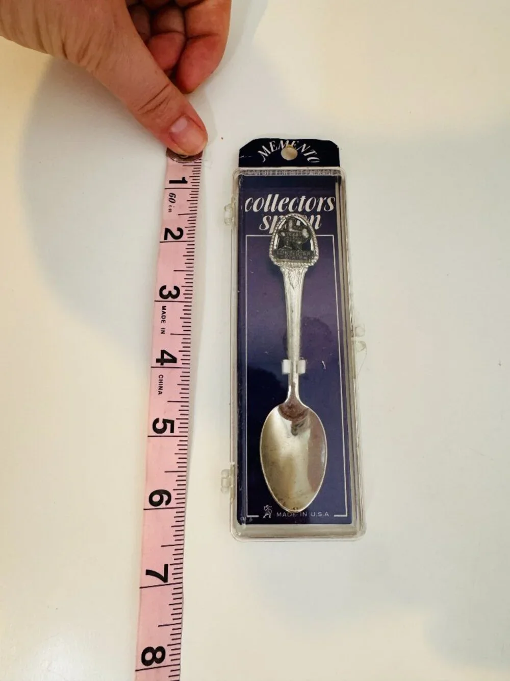 Memento Collectors Spoon Austin Texas Lone Star State Vintage Souvenir Made in U